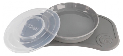 Twistshake Mini Bandeja Click Mat + Plato y Tapa A Partir de 6 Meses