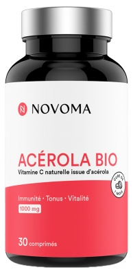 Novoma Acérola Bio 30 Comprimés