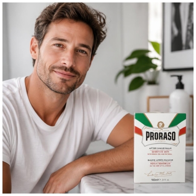 Proraso Balzám po holení pro citlivou pokožku se zeleným čajem 150 ml