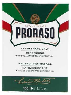 Proraso Bálsamo Refrescante Para Después del Afeitado con Aceite de Eucalipto 100 ml