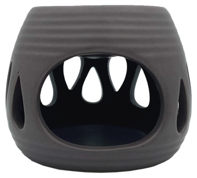 Arzător de Parfum din Ceramică Natura Square - Culoare: Ciocolat?