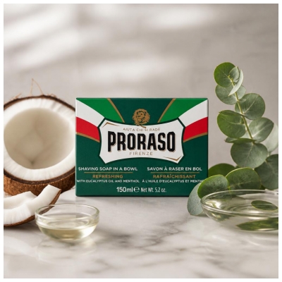Proraso Odświeżające Mydło do Golenia z Olejkiem Eukaliptusowym 150 ml