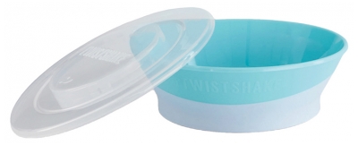 Twistshake Bowl & Lid 6 Months and up - Colour: Pastel Blue