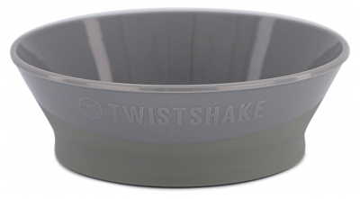 Twistshake Kulho & Kansi 6 kk+ - Väri: Pastelli harmaa