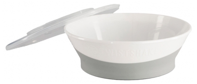 Tigela & Tampa Twistshake 6 Meses e + - Cor: Branco