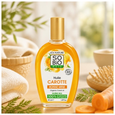 Léa Nature SO BIO étic Bioloģiskā burkānu eļļa 50 ml