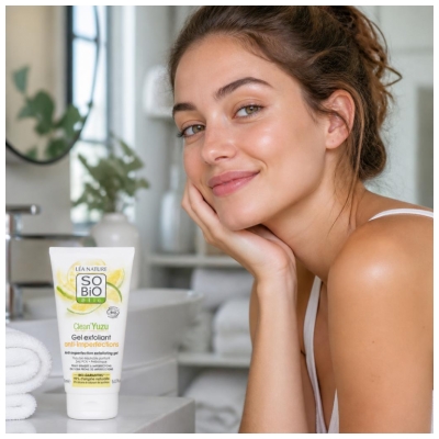 Léa Nature SO BIO étic Clean'Yuzu Bio piling za obraz Anti-Imperfections 150 ml