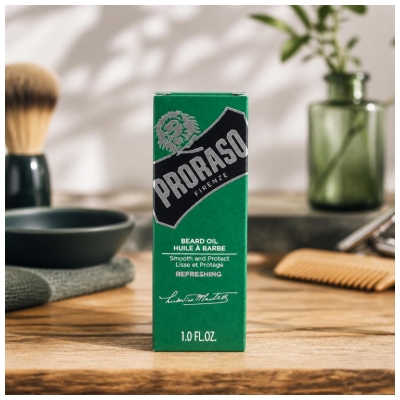 Proraso Refreshing Atsvaidzinošā Bārdas Eļļa 30 ml