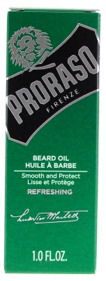 Proraso Refreshing Huile Rafraichissante pour la Barbe 30 ml