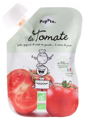 Popote Gourde La Tomate Purée Dès 4/6 Mois Bio 120 g