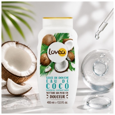 Lovea Gelée de Douche Eau de Coco 400 ml