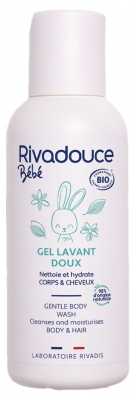 Rivadouce Gel de Curățare Blând Bio pentru Bebeluși 75 ml