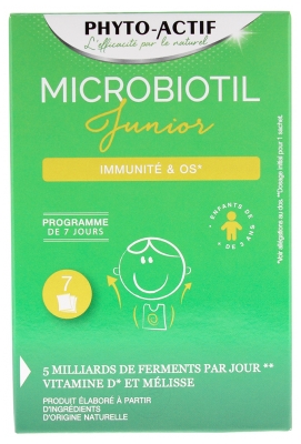 Phyto-Actif Microbiotil Junior 7 Sachets de 2 g