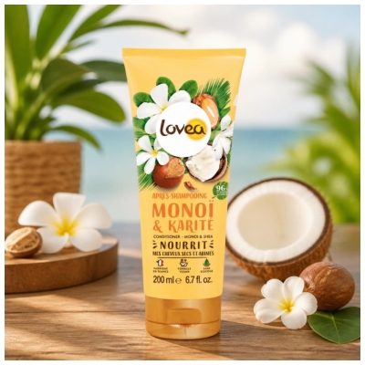 Lovea Kondicionér Monoï & Bambucké máslo 200 ml