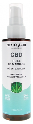 Phyto-Actif Olio per Massaggi Rilassanti al CBD 100 ml