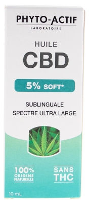 Phyto-Actif CBD Huile 5% Sublinguale 10 ml