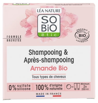 Léa Nature SO BIO étic Shampoing & Après-Shampoing Amande Bio 65 g