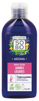 Léa Nature SO BIO étic Aroma Huile Sèche Jambes Légères Bio 100 ml