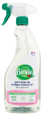 Biovie Gel Détartrant à Base d'Alcool 14° Spray 750 ml