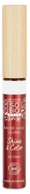 Léa Nature SO BIO étic Shine & Color Baume Huile Lèvres Bio 5 ml - Couleur : 43 : Rouge Corail