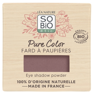 Léa Nature SO BIO étic Pure Color Fard à Paupières Bio 3 g - Couleur : 07 : Violet Prune