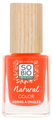 Léa Nature SO BIO étic Natural Color Vernis à Ongles 11 ml - Couleur : 30 : Orange Pop