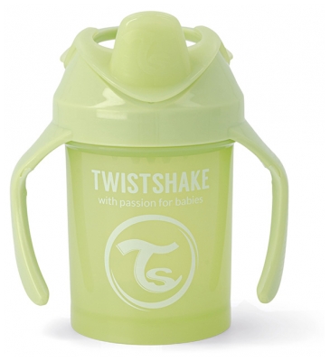 Twistshake Minitaza Taza de Aprendizaje Edición Limitada 230 ml A Partir de 4 Meses - Color: Cactus verde
