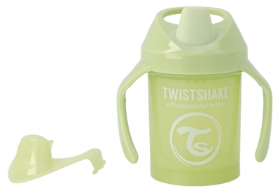 Twistshake Minitaza Taza de Aprendizaje Edición Limitada 230 ml A Partir de 4 Meses - Color: Cactus verde