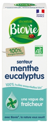 Biovie Menta Olio Essenziale di Eucalipto Biologico 10 ml