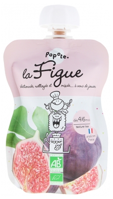 Popote Gourde La Figue Compote Dès 4/6 Mois Bio 120 g