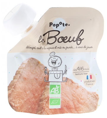 Popote Gourde Le Boeuf Purée Dès 4/6 Mois Bio 60 g