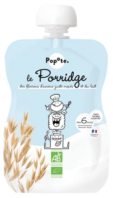 Popote Gourde Le Porridge Purée Dès 6 Mois Bio 100 g