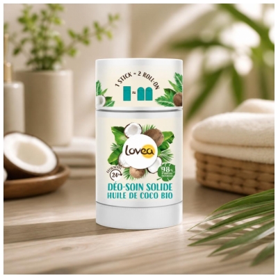 Lovea Kokosolie Solid Care Deodorant 50 g