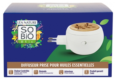 Léa Nature SO BIO étic Aroma Diffuseur Prise pour Huiles Essentielles