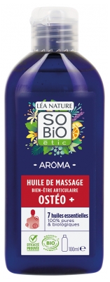 Léa Nature SO BIO étic Aroma Huile de Massage Bien-Être Articulaire Ostéo + Bio 100 ml