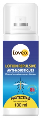 Lovea Lotion Répulsive Anti-Moustiques Protection 8H 100 ml