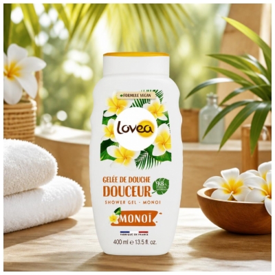 Lovea Monoin Pehmeyden Suihkuhyytelö 400 ml
