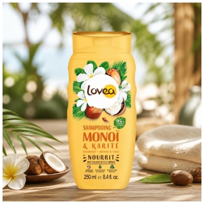 Lovea Monoï & Karité Schampo 250 ml