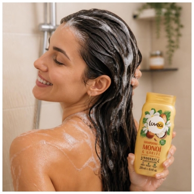Lovea Šampon Monoï & Bambucké máslo 250 ml