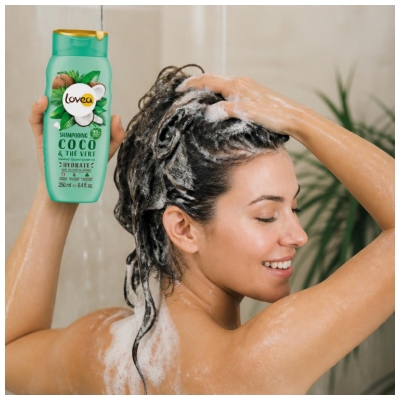 Lovea Šampon Kokos & Zeleni Čaj 250 ml