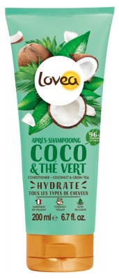 Lovea Acondicionador de Coco y Té Verde 200 ml