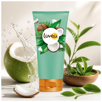 Lovea Kondicionierius su Kokosu ir Žaliąja Arbata 200 ml