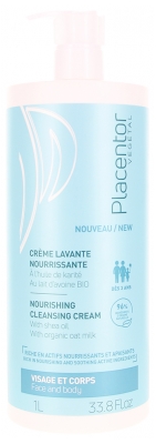 Placentor Végétal Nourishing Cream Wash Face & Body 1 L