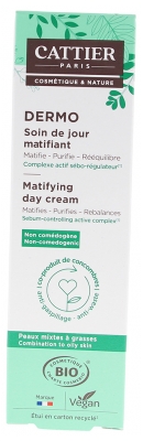 Cattier Dermo Soin de Jour Matifiant Bio 40 ml