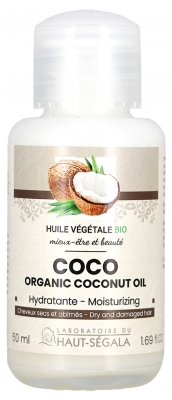 Laboratoire du Haut-Ségala Organic Coconut Oil 50ml