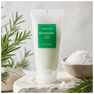 Aromatica Rosemary Scrub Vlasy 165 g