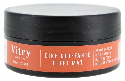 Vitry Men Care Cire Coiffante Effet Mat 80 g