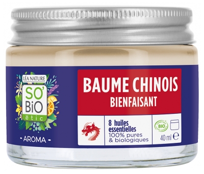 Léa Nature SO BIO étic Aroma Baume Chinois Bienfaisant Bio 40 ml