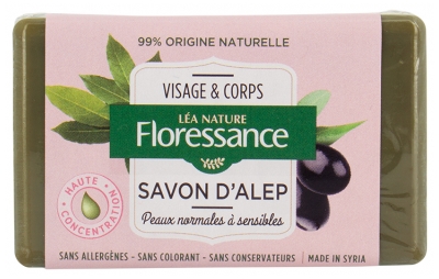 Floressance Sapone di Aleppo Viso e Corpo 100 g