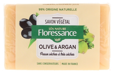 Floressance Savon Végétal Olive & Argan 100 g